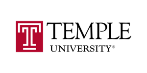 Temple University logo_case study cover V2