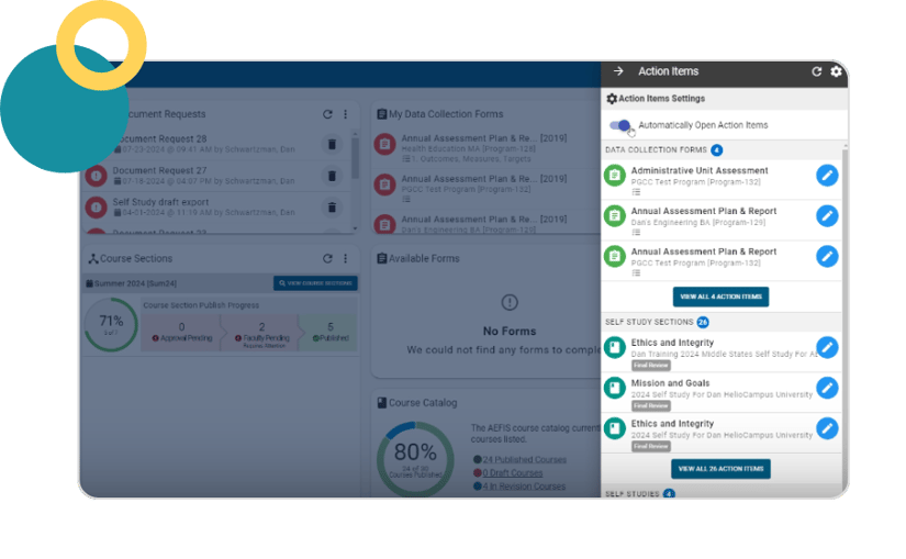 Reporting Alert Planning & Reporting Solution for Assessment Management | HelioCampus