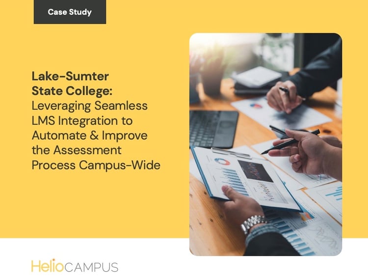 Leveraging LMS Integration to Automate Assessment | HelioCampus