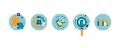 Illustration of top five post-pandemic priorities for presidents